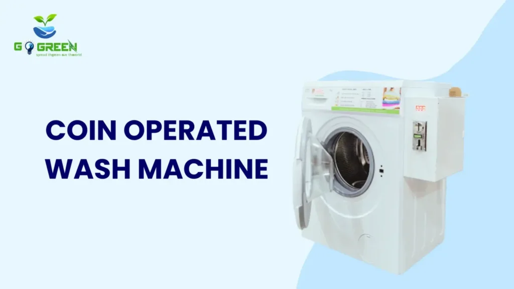 coin operated washing machine