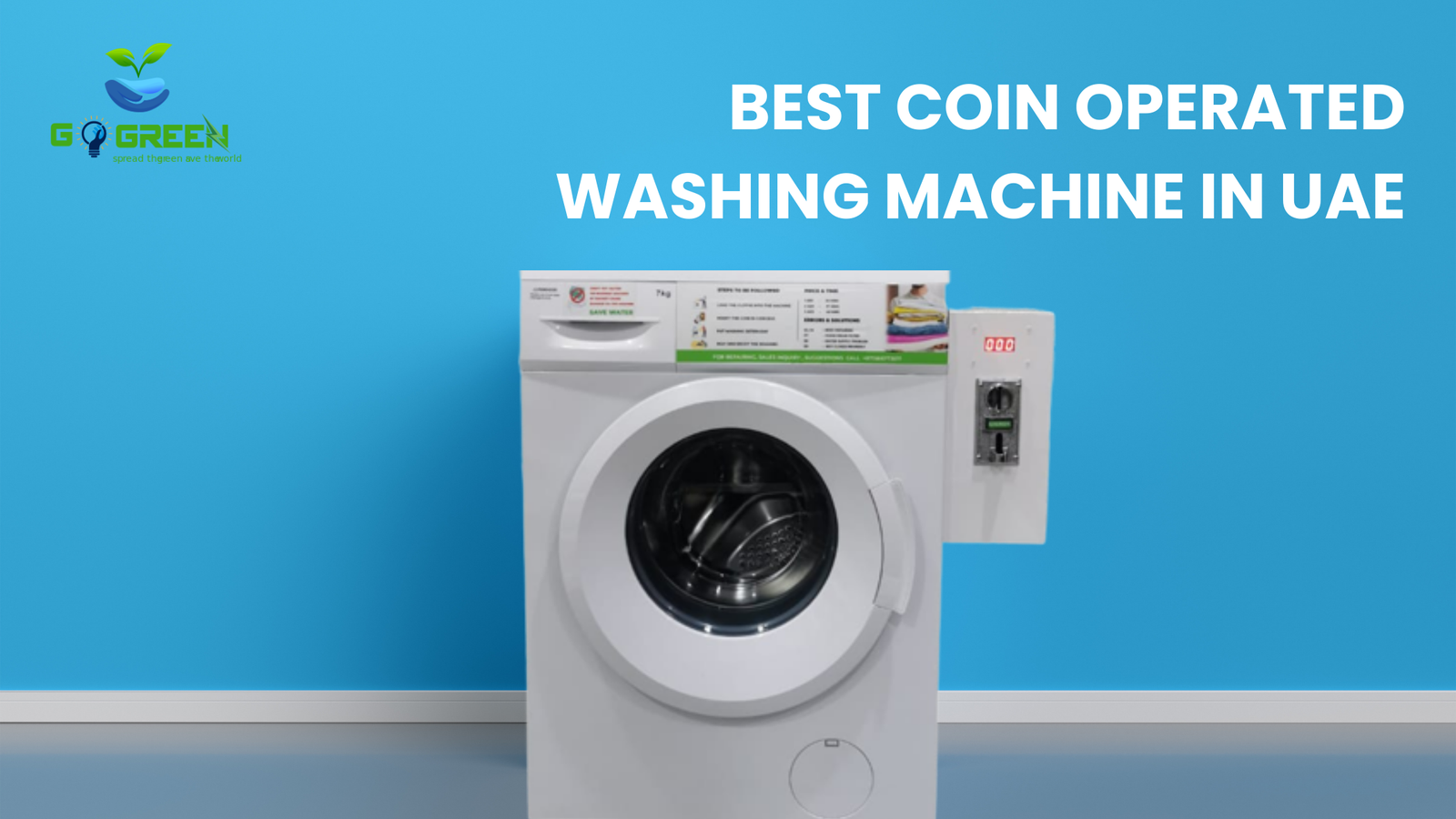 Efficiency and Convenience: Best Coin Operated Washing Machine in UAE Apartment Buildings