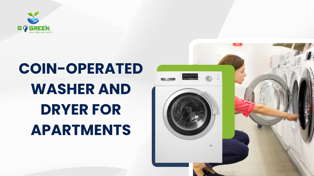 coin-operated washer and dryer for apartments